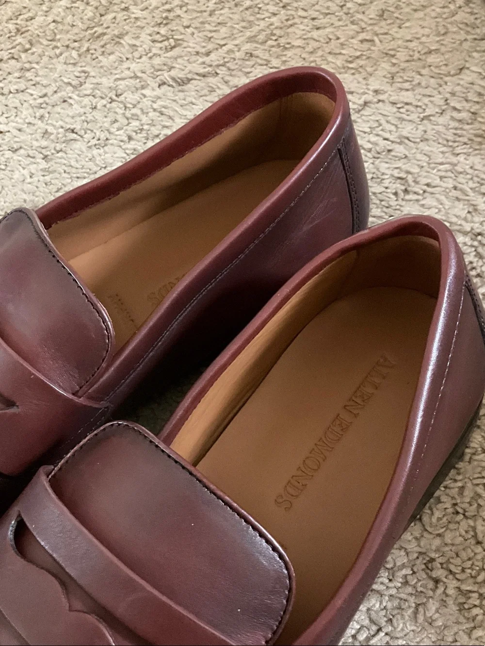 Allen Edmonds Brown Leather Penny Loafer